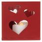 Northlight Seasonal Valentine''s Day Red Candle Holders - Set of 4 - image 6