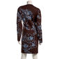 Juniors Madden Girl Floral Jacquard Crew Neck Sweater Dress - image 2