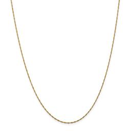 Gold Classics(tm) 14kt. Yellow Gold Singapore Chain Necklace