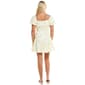 Juniors Trixxi Puff Sleeve Emma Tier Floral A-Line Dress - image 3