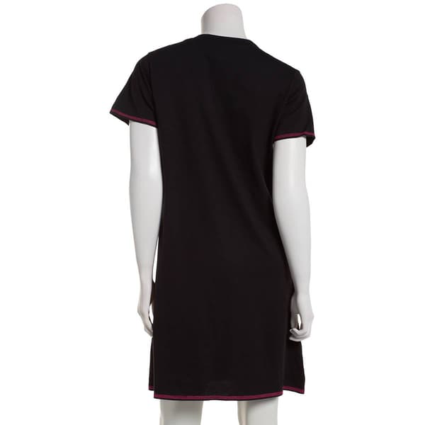 Womens Rene Rofe Short Sleeve Summer Vibes Cat Nightshirt