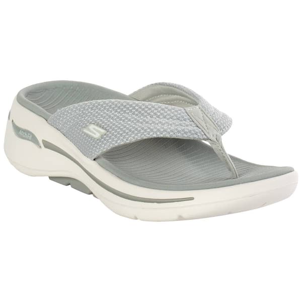 Womens Skechers Go Walk Arch Fit - Paradise Sandals - image 