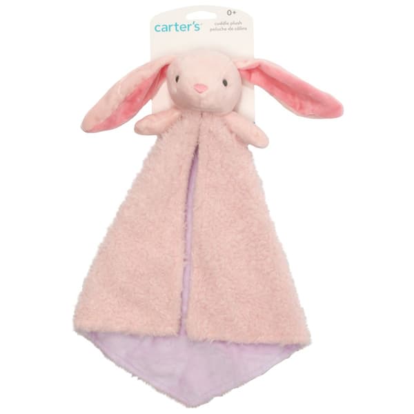 Carter''s(R) Bunny Cuddle Buddy Plush Security Blanket - image 