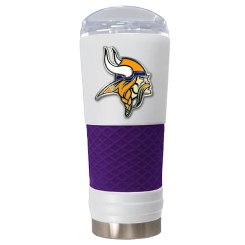 NFL Minnesota Vikings DRAFT Powder Coated Stainless Steel...