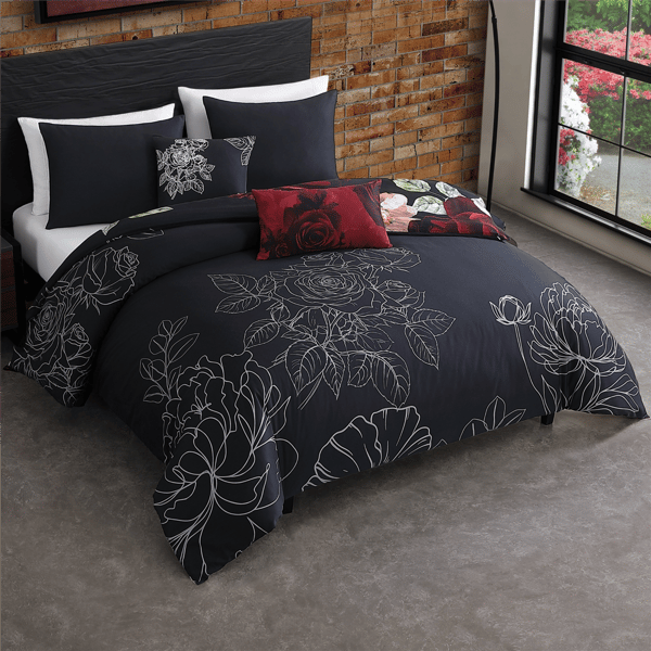 Bebejan Moody Painting 5pc. Reversible Comforter Set