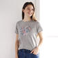 Womens Architect&#40;R&#41; Short Sleeve Floral Heart Graphic Tee - image 1