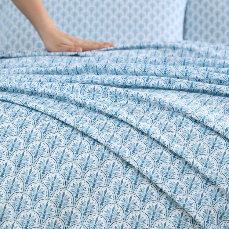 Tommy Bahama Coastal Batik 200TC 4pc. Cotton Percale Sheet Set
