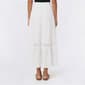 Juniors Wallflower Gauze Lace Trim Maxi Skirt - image 4