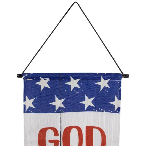 Northlight Seasonal Stars and Stripes Door Banners - Set of 2