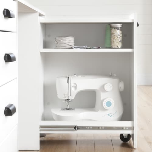 South Shore Artwork Sewing Craft Table