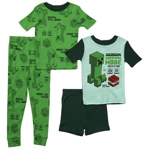 Boys AME 4pc. Minecraft Survival Mode Pajama Set - image 