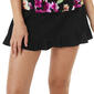 Plus Size American Beach Solid Ruffle Hem Swim Skirt - image 1