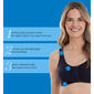 Womens Bestform Cotton Front Close Wire-Free Sports Bra 5006014 - image 5