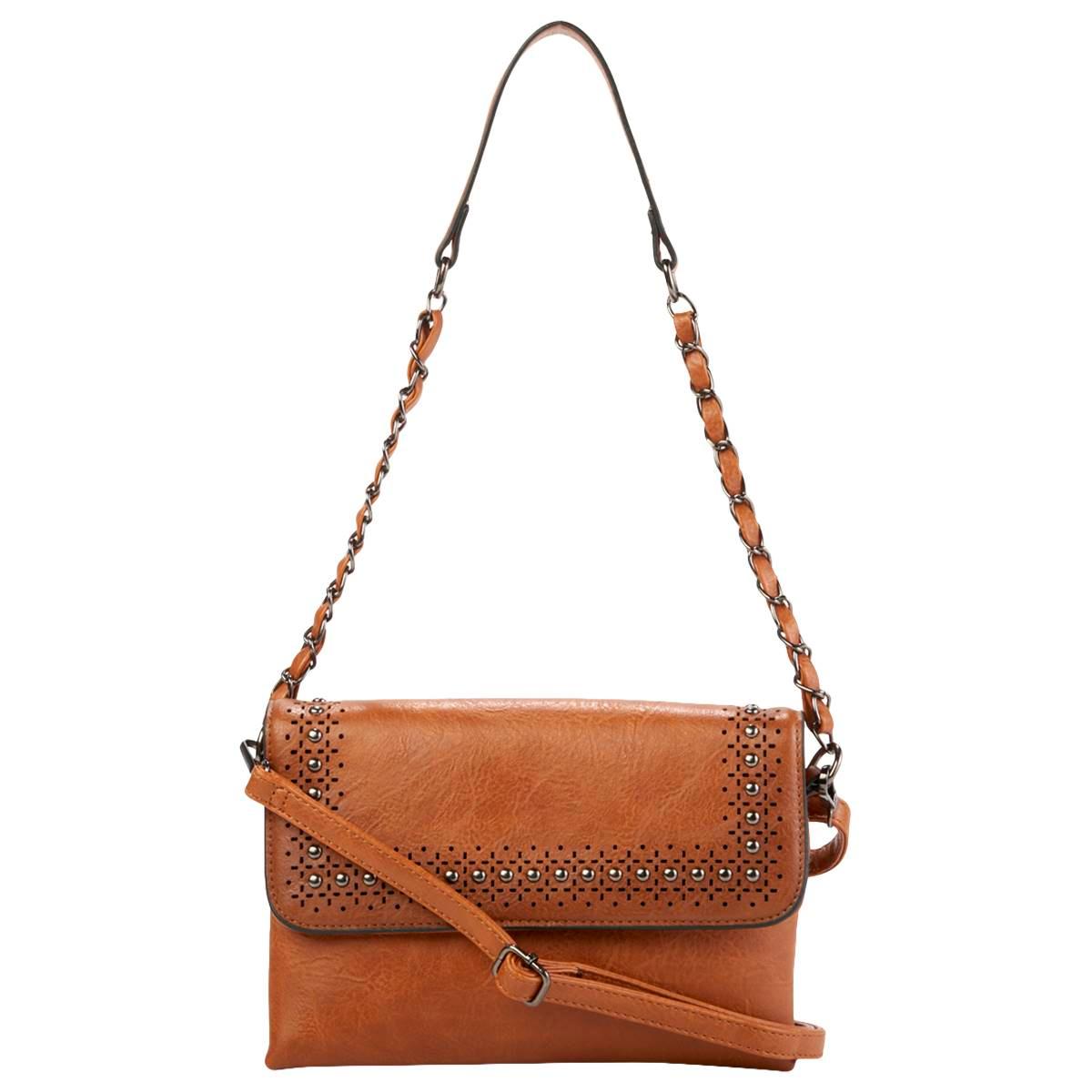 Sam & Hadley Laser Cut Flap Minibag
