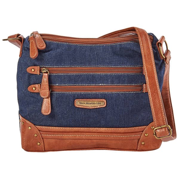 Stone Mountain Austin Denim Irene Hobo - image 
