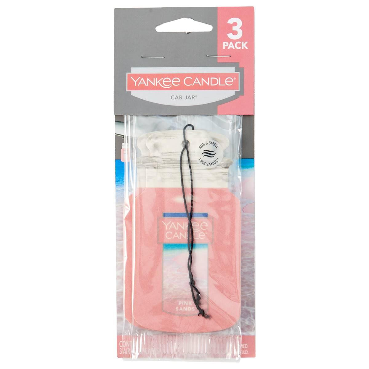 Yankee Candle® 3pk. Pink Sands™ Car Jar® Air Freshener