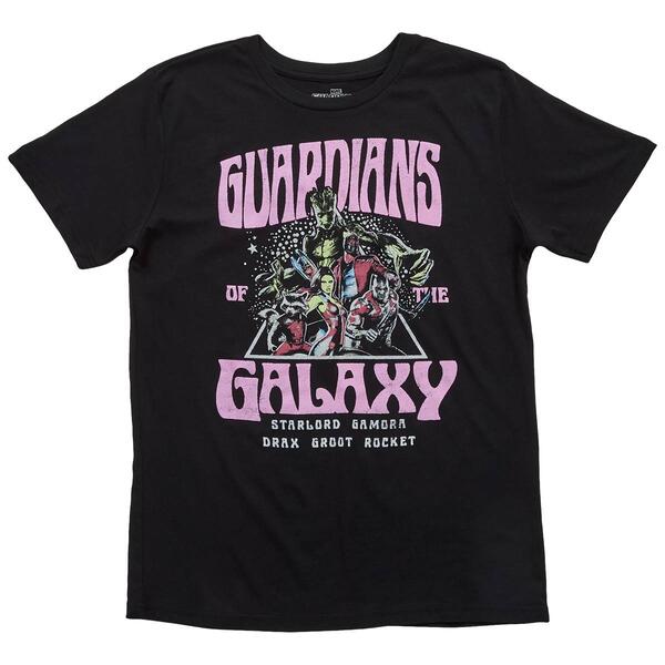 Young Mens Guardians of the Galaxy Short Sleeve Graphic Tee - image 