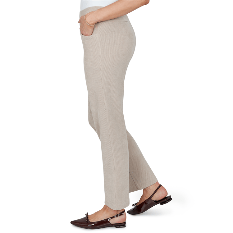Womens Alfred Dunner Sunset Ridge Pull On Corduroy Pants