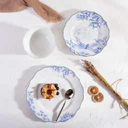 222 Fifth Eliza Hudson Valley Background 12pc. Dinnerware Set