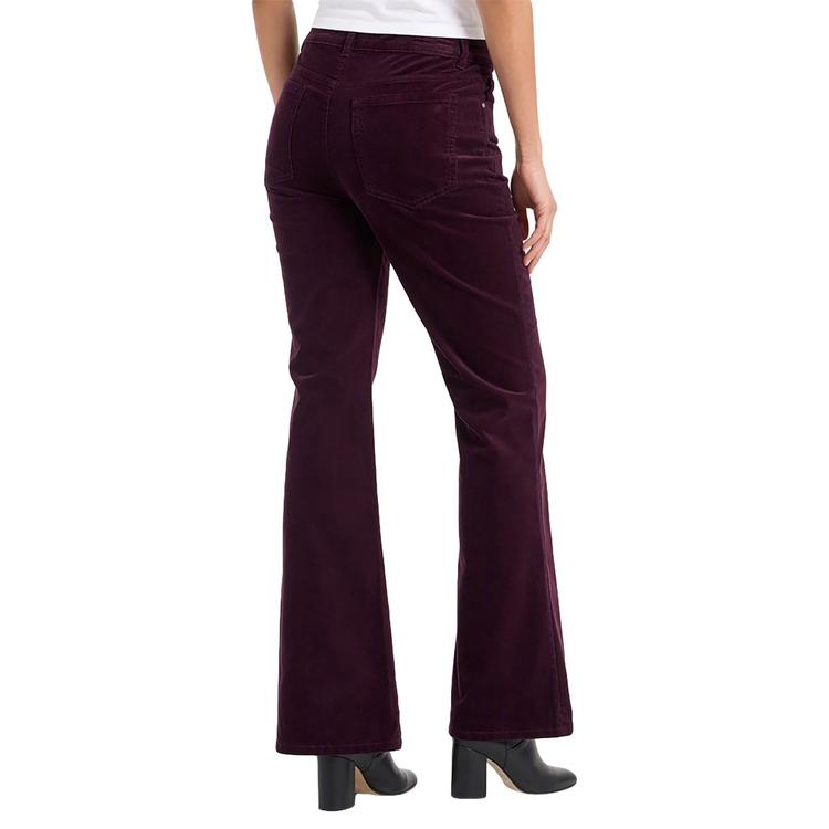 Womens d.jeans® Solid High Rise Corduroy Flare Jeans