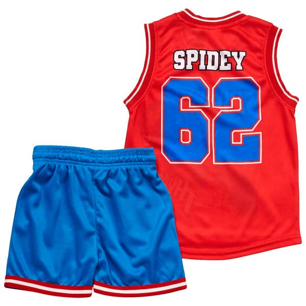 Boys &#40;4-7&#41; Spider-Man 2pc. Muscle Shirt & Shorts Set - Red/Blue