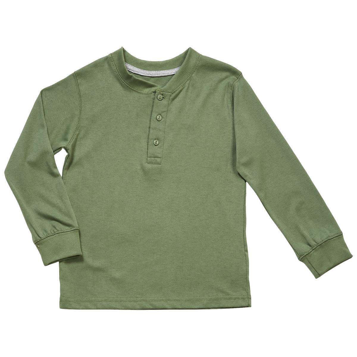 Boys (4-7) Architect® Long Sleeve Jersey Knit Henley
