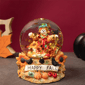 Northlight Scarecrow Happy Fall Harvest Snow Globe - 5.5in. - image 1