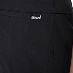 Womens DKNY Solid Pull On Slim Zip Back Pencil Skirt - Black
