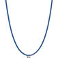 Mens Lynx Stainless Steel Acrylic Coated Box Chain Necklace - image 6