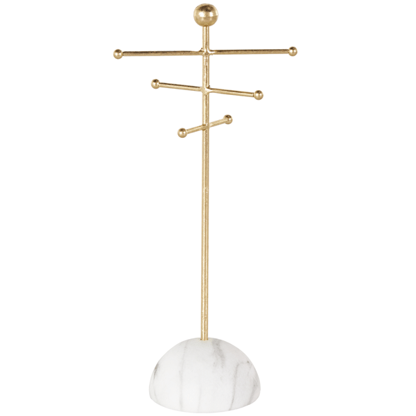 9th & Pike® Modern Gold Metal Jewelry Stand