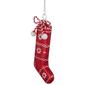 Northlight Seasonal 5in. Stocking Glass Christmas Ornament - image 5