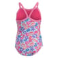 Girls (4-6x) Dolfin® Fin Floats Criss-Cross One Piece Swimsuit - image 4