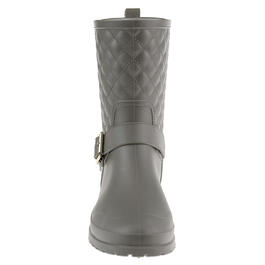 Womens Capelli New York Quilted Mid Calf Rain Boots