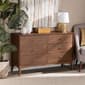 Baxton Studio Landis Modern Ash Walnut Wood 6-Drawer Dresser - image 8