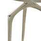 9th & Pike® Contemporary Silver Aluminum Raised Edge Accent Table - image 5