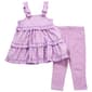 Girls (4-6x) Kids Headquarters® Gingham Tiered Top & Legging Set - image 2