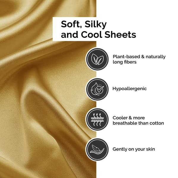 Superior 300 Thread Count Solid Deep Pocket Sheet Set