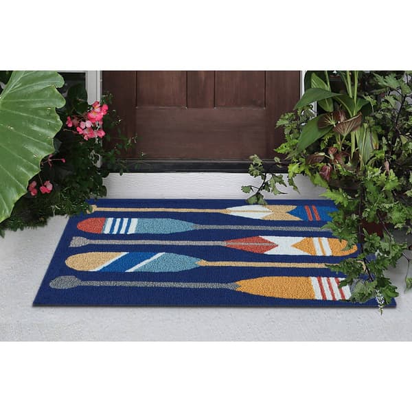 Liora Manne Frontporch Paddles Rectangular Accent Rug