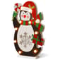 National Tree 17in. Pre-Lit Wooden Penguin - image 1