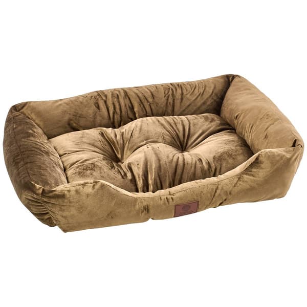 AKC Plush Velvet Cuddler Pet Bed - image 