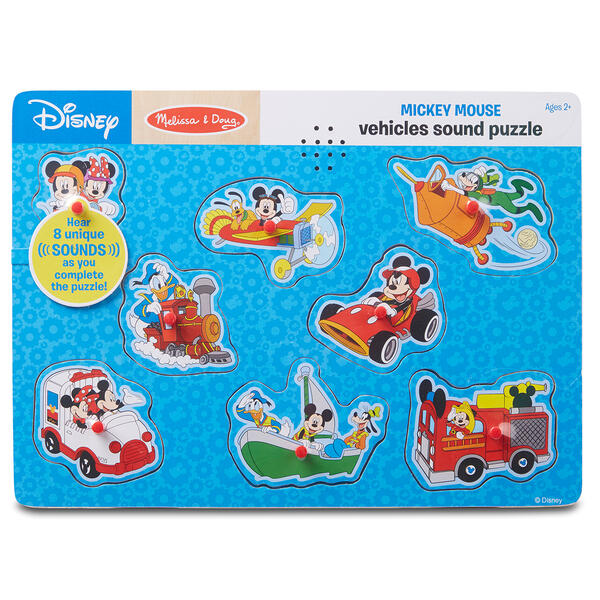 Melissa &amp; Doug(R) Disney Mickey Mouse &amp; Friends Vehicles Puzzle - image 
