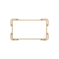 Linon Home Decor Ellie Gold Bar Cart - image 4