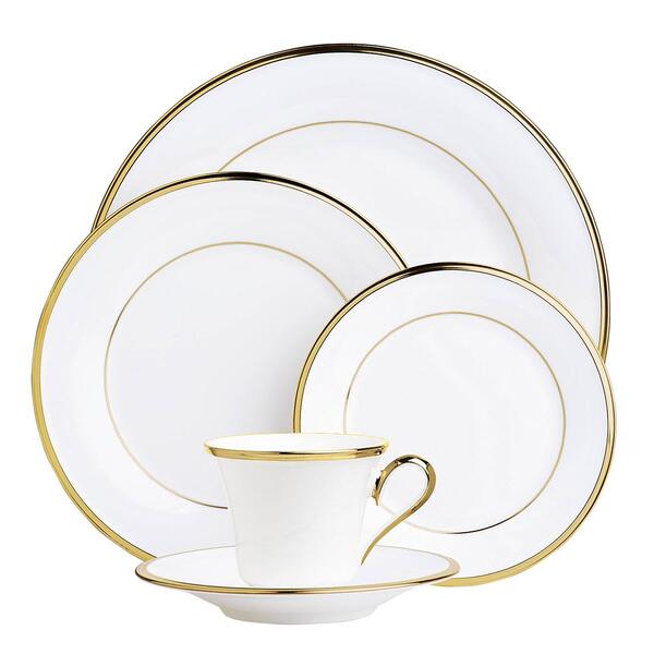 Marchesa by Lenox&#40;R&#41; Eternal White&#40;tm&#41; 5pc. Place Setting Set - image 
