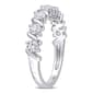 Gemstone Classics™ 3/4kt. Dew Moissanite Wave Eternity Band - image 2