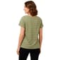 Womens French Laundry Short Sleeve Scallop Trim Blouse - image 2