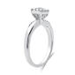 Nova Star&#174; 1/3ctw. Lab Grown Diamond Square Cluster Bridal Set - image 2