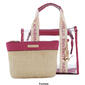 Adrienne Vittadini Clear Box Tote w/Pouch - image 4