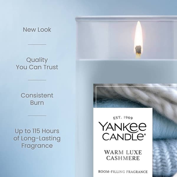 Yankee Candle® 14.25oz. Warm Luxe Cashmere Pillar Candle