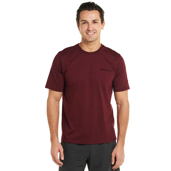 Mens Spyder Short Sleeve Solid Tee - image 