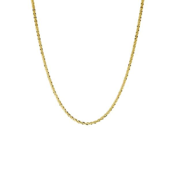 Gold Shiny Sparkle 24in. Necklace - image 